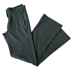 Nike Dri Fit athletic pants stretch straight leg pockets golf activewear gray M